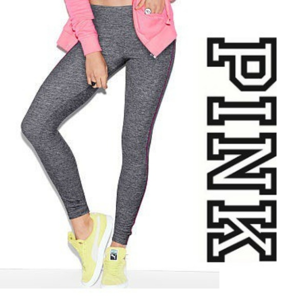 leggings pink yoga victoria secret